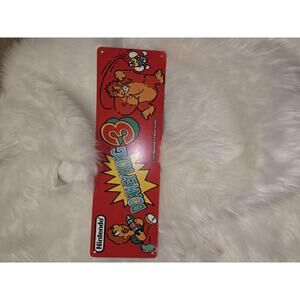 Vintage Donkey Kong 3 Metal Sign Repro